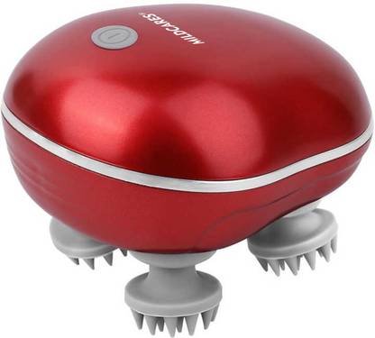 Mildcares Portable Scalp Massager | 4 Rotating Heads for Soothing Head Relief Nodes for Hair Growth Relaxation, Stress Relief Electric Head Massager Automatic Massager