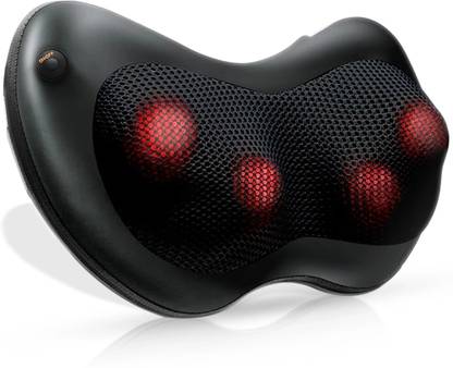 DR PHYSIO Shiatsu Kneading Pillow Massage Massagers Machine with heat , Relax, Sooth and Relieve Pain Neck, Shoulder Back Full Body Massager