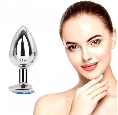 Krikav Manual Roller Massager/Body Massager/ Rotate Roller Body Massage /Chrome Diamond Plug Massager