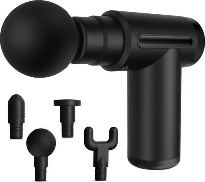 Buy Cult Volt Silicone head, 3000mAh Battery, Pain Relief, Deep Tissue Full body gun Massager  (Black) at Rs. 899