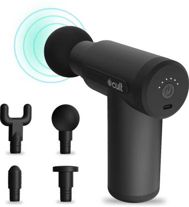 Cult Volt Silicone head, 3000mAh Battery, Pain Relief, Deep Tissue Full body gun Massager