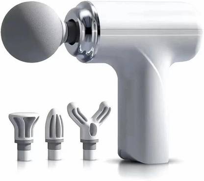 Zovilstore Percussion Muscle Gun Massager – 4 Speed, 4 Heads, Rechargeable Full Body Pain Relief Device Massager