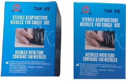 Vinabn Dry Needles Physiotherapy Acupuncture Combo Pack Of 2(Each Box 100 Needles) Dry Needles Physiotherapy Acupuncture Combo Pack Of 2(Each Box 100 Needles) Massager