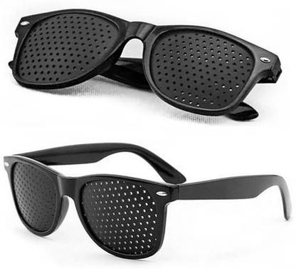 pcs powerest Eyesight Natural Stenopeic Anti-Fatigue Glasses Pinhole Glasses vision care Anti- myopia Eye Exercise improve Glasses Massager