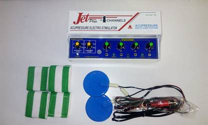 Acs Stimulator 4 Channel Jet Machine Best for Tens Therapy Physiotherapy Acupressure 4 Chennal Stimulator Massager
