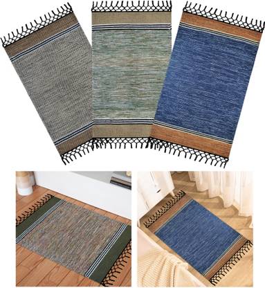 house of handmade Cotton Door Mat