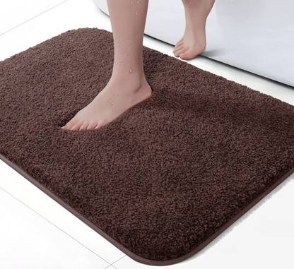 HOWNICE Cotton, Rubber, Microfiber, Plastic Bathroom Mat