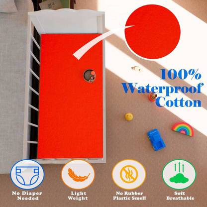 RishuLinen Cotton Baby Bed Protecting Mat