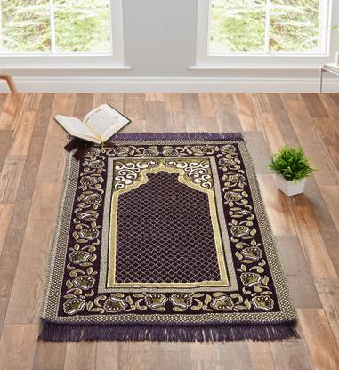 Furnishing Hut Velvet Prayer Mat