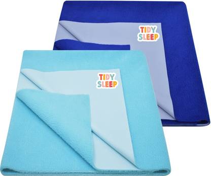 TIDY SLEEP Cotton, Fleece Baby Bed Protecting Mat