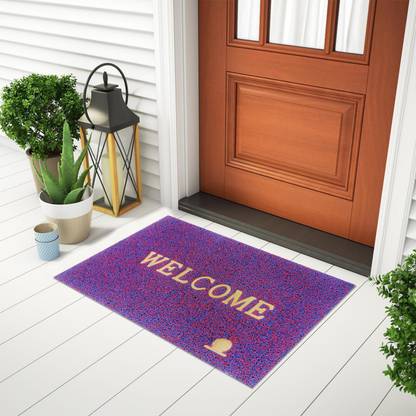 FOOTPRINT PVC (Polyvinyl Chloride), Rubber Door Mat