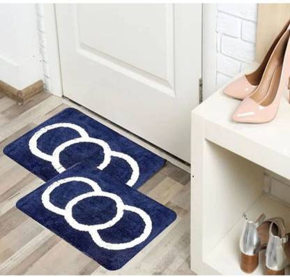 7 Homes Polyester Bathroom Mat