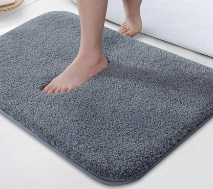 HOWNICE Cotton, Rubber, Microfiber, Plastic Bathroom Mat