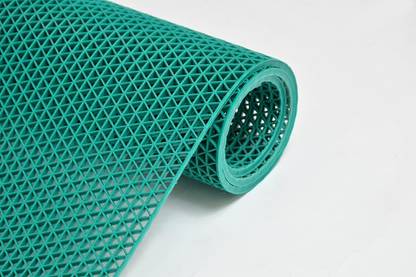 Ishro Home 4 ft  X 10 ft PVC Carpet