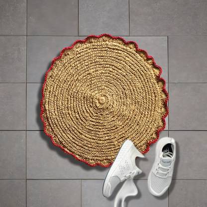OWNN CRAFTS Jute Door Mat