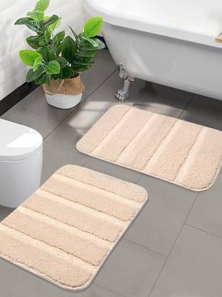 Saral Home Microfiber Bathroom Mat