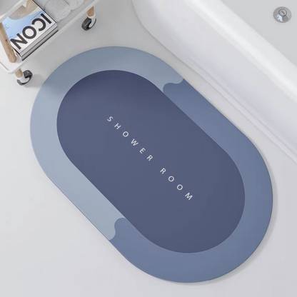 Barkly Rubber, Microfiber Bathroom Mat