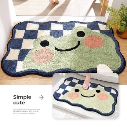 Roseate Microfiber Floor Mat