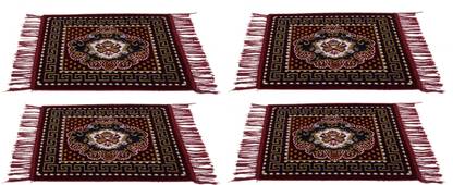 KUBER INDUSTRIES Velvet Prayer Mat