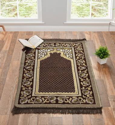 Furnishing Hut Velvet Prayer Mat