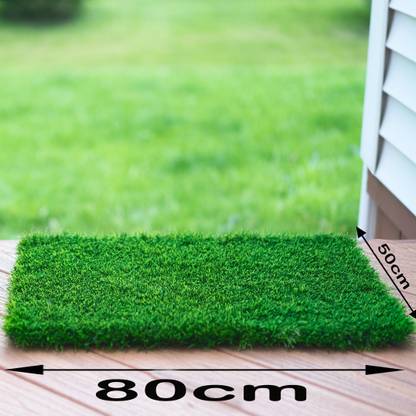 GREENGRASS Artificial Grass, PP (Polypropylene), PVC (Polyvinyl Chloride) Door Mat