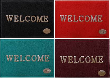 KUBER INDUSTRIES PVC (Polyvinyl Chloride) Door Mat