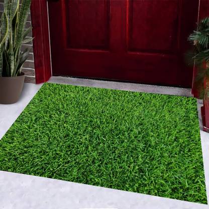 REVEXO Artificial Grass Bathroom Mat