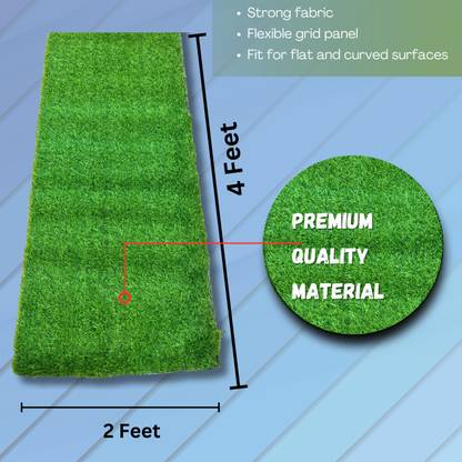 TurfTexture Artificial Grass, PP (Polypropylene) Floor Protecting Mat