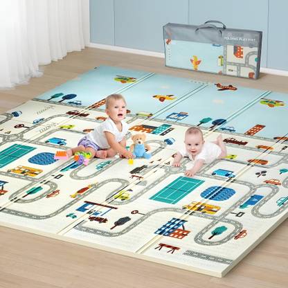 Cozy Crawlers Polyester Baby Play Mat