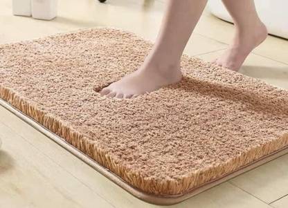 HOWNICE Plastic, Cotton, PVC (Polyvinyl Chloride), Rubber, Microfiber Door Mat