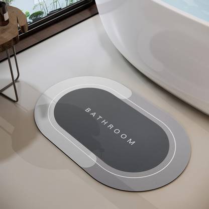 HurryShoppy Rubber Bathroom Mat
