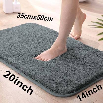 RJVT Microfiber Bathroom Mat