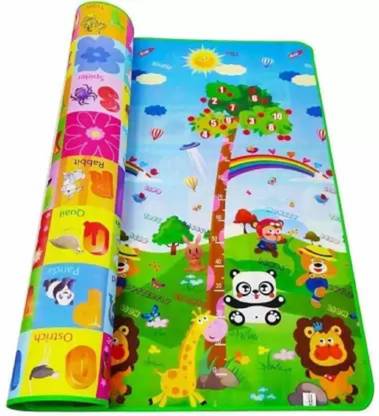 Worthful Creations Multicolor Polypropylene Carpet