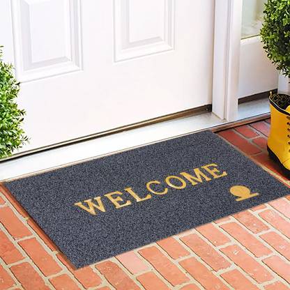FOOTPRINT PVC (Polyvinyl Chloride), Rubber Door Mat