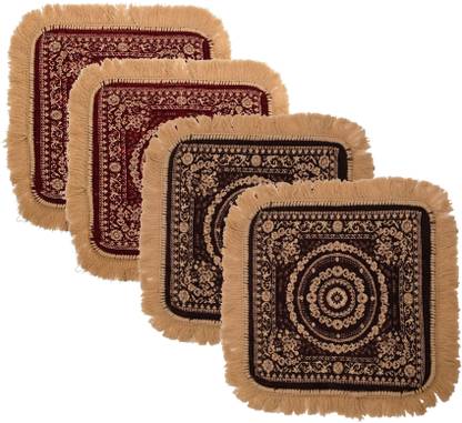 KUBER INDUSTRIES Velvet Prayer Mat