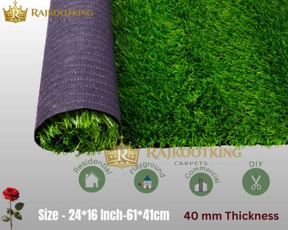 RAJKOOTKING Artificial Grass Grass Mat