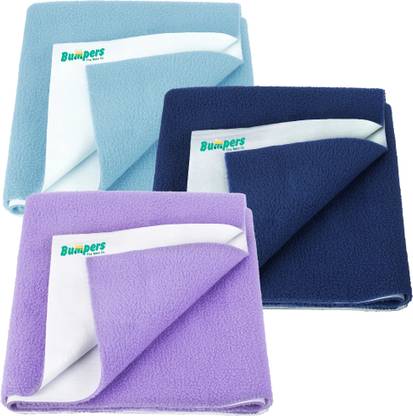 Bumpers Waterproof Baby Dry Sheet, Small Size, Pack of 3