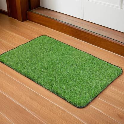Trendy Rabbit Artificial Grass Door Mat