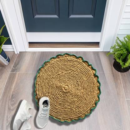OWNN CRAFTS Jute Door Mat