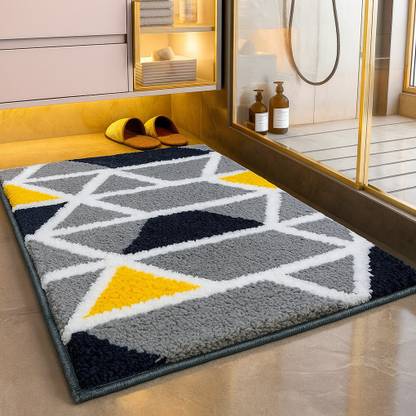 Roseate Microfiber Bathroom Mat