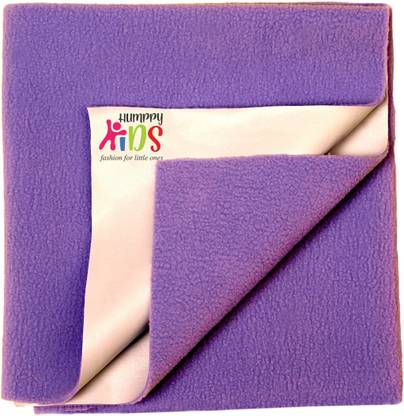 Humppy Kids Fleece, Polycotton Baby Bed Protecting Mat