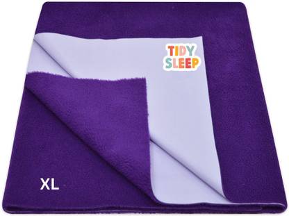 TIDY SLEEP Cotton, Fleece Baby Bed Protecting Mat