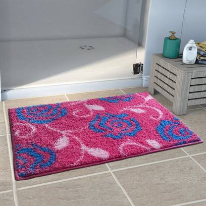 athom TRENDZ Polyester Bathroom Mat