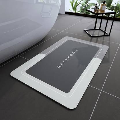 HurryShoppy Rubber Bathroom Mat