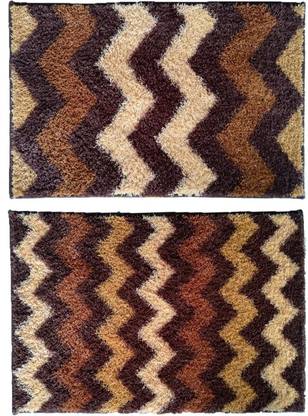 athom TRENDZ Polyester Bathroom Mat