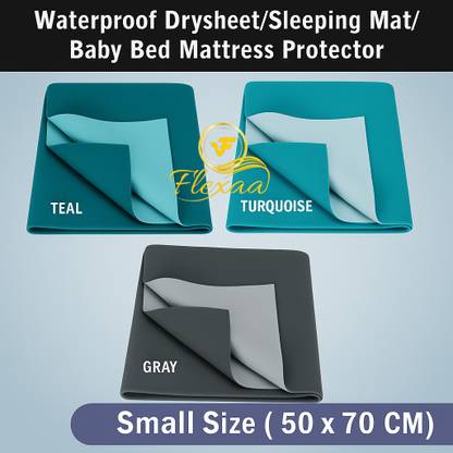 FLEXAA Cotton Baby Bed Protecting Mat