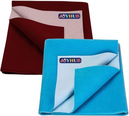 JOYHUB Quick Dry Sheet For Baby, Waterproof Baby Bed Protector Sheet Combo (Pack of 2)