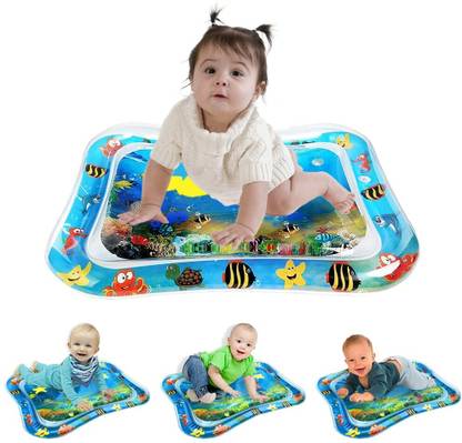 ONLINEZONE Tummy Time Water Mat for Babies to Play Water Bed for Kids Age 3-12 Month Baby Mat Bunk