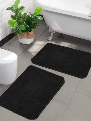 Saral Home Microfiber Bathroom Mat