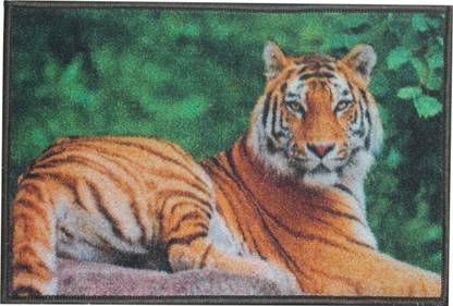 एथोम ट्रेंडज़ पॉलिएस्टर डोर चटाई